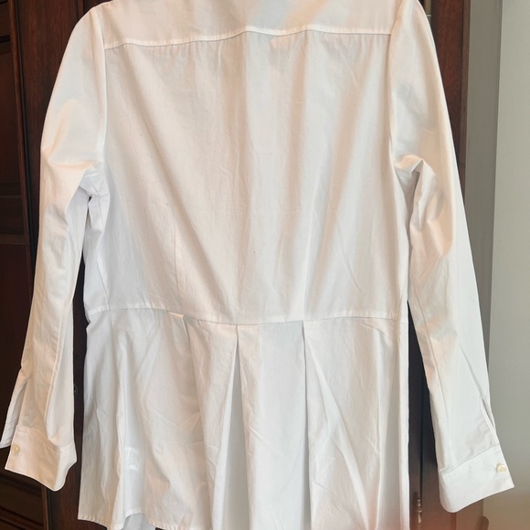 Anthropologie white button up shirt - Picture 3 of 5